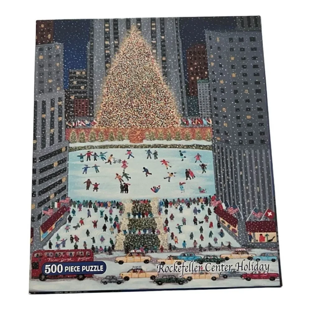 Briarpatch Puzzle Holiday Rockefeller Center - 500 Pcs.